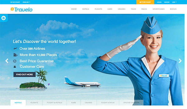 Thiết kế website bán vé máy bay chuyên nghiệp tại Webtravel