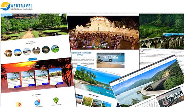 Thiết kế website du lịch chuyên nghiệp theo yêu cầu từ Webtravel